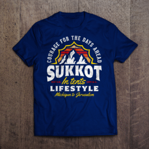 Courage for the Days Ahead Sukkot T-Shirt