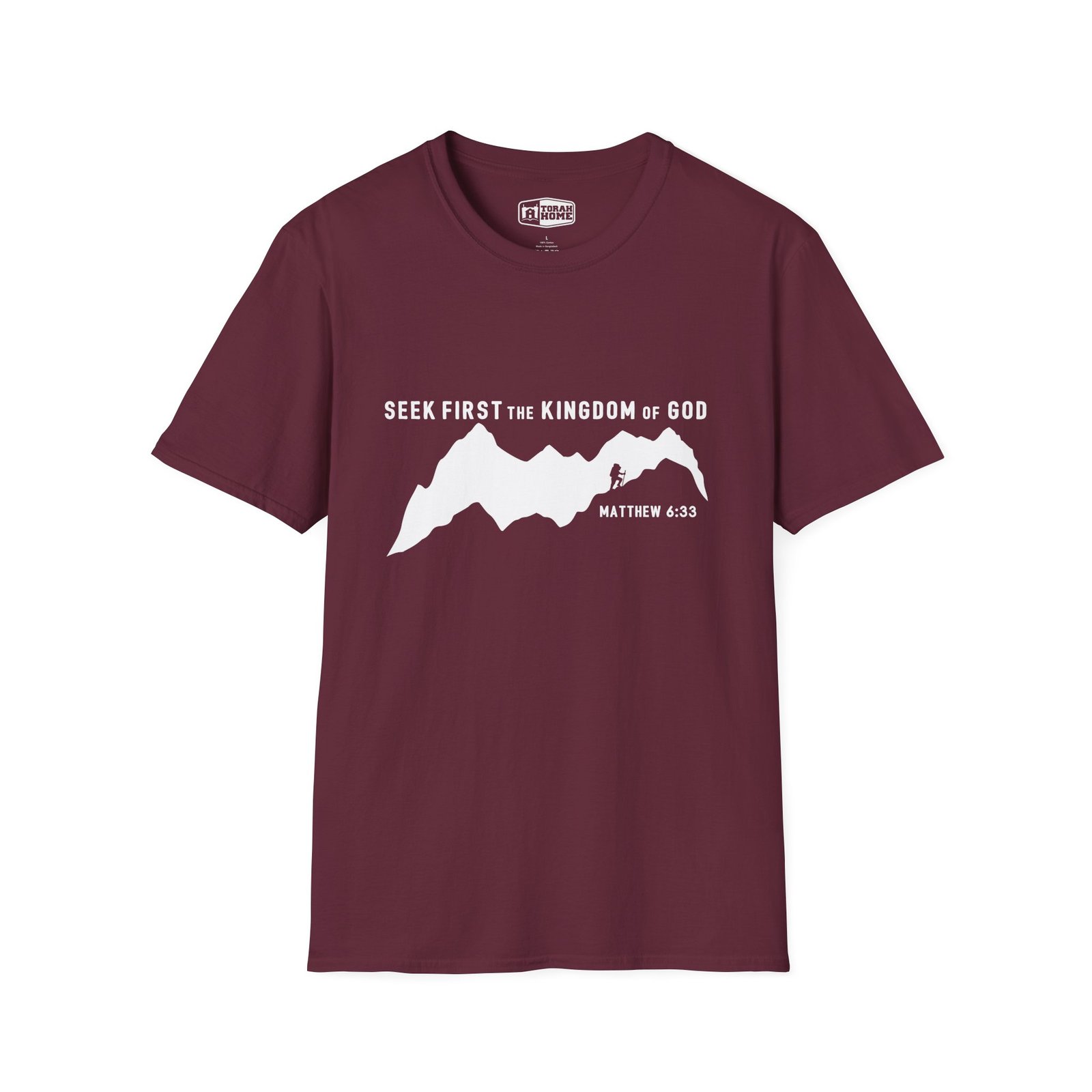 Seek First the Kingdom of God Mountain T-Shirt — Matthew 6:33 Christian Tee - Image 11