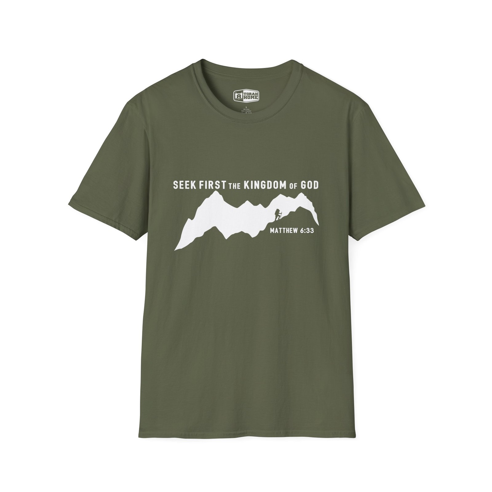 Seek First the Kingdom of God Mountain T-Shirt — Matthew 6:33 Christian Tee - Image 14