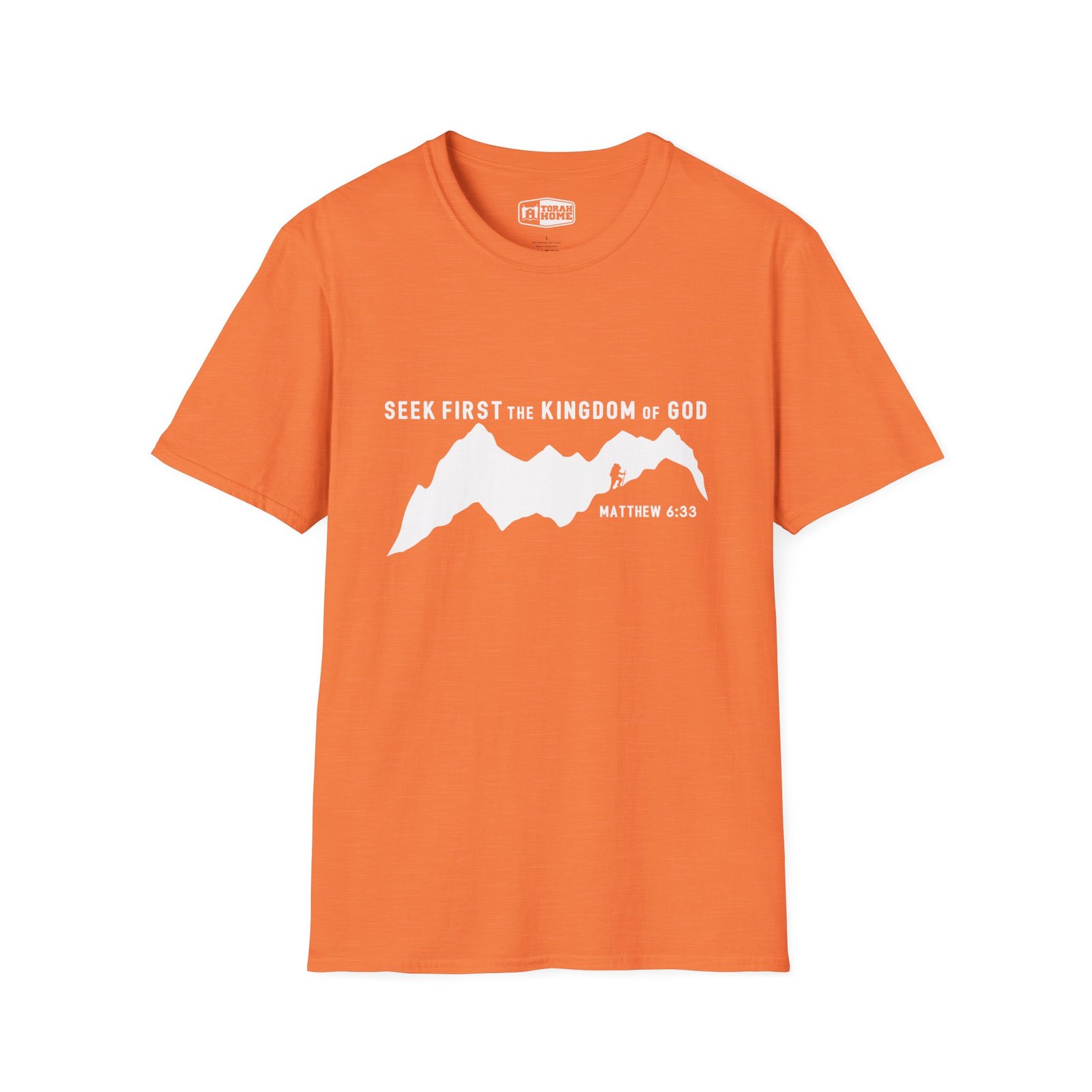 Seek First the Kingdom of God Mountain T-Shirt — Matthew 6:33 Christian Tee - Image 5