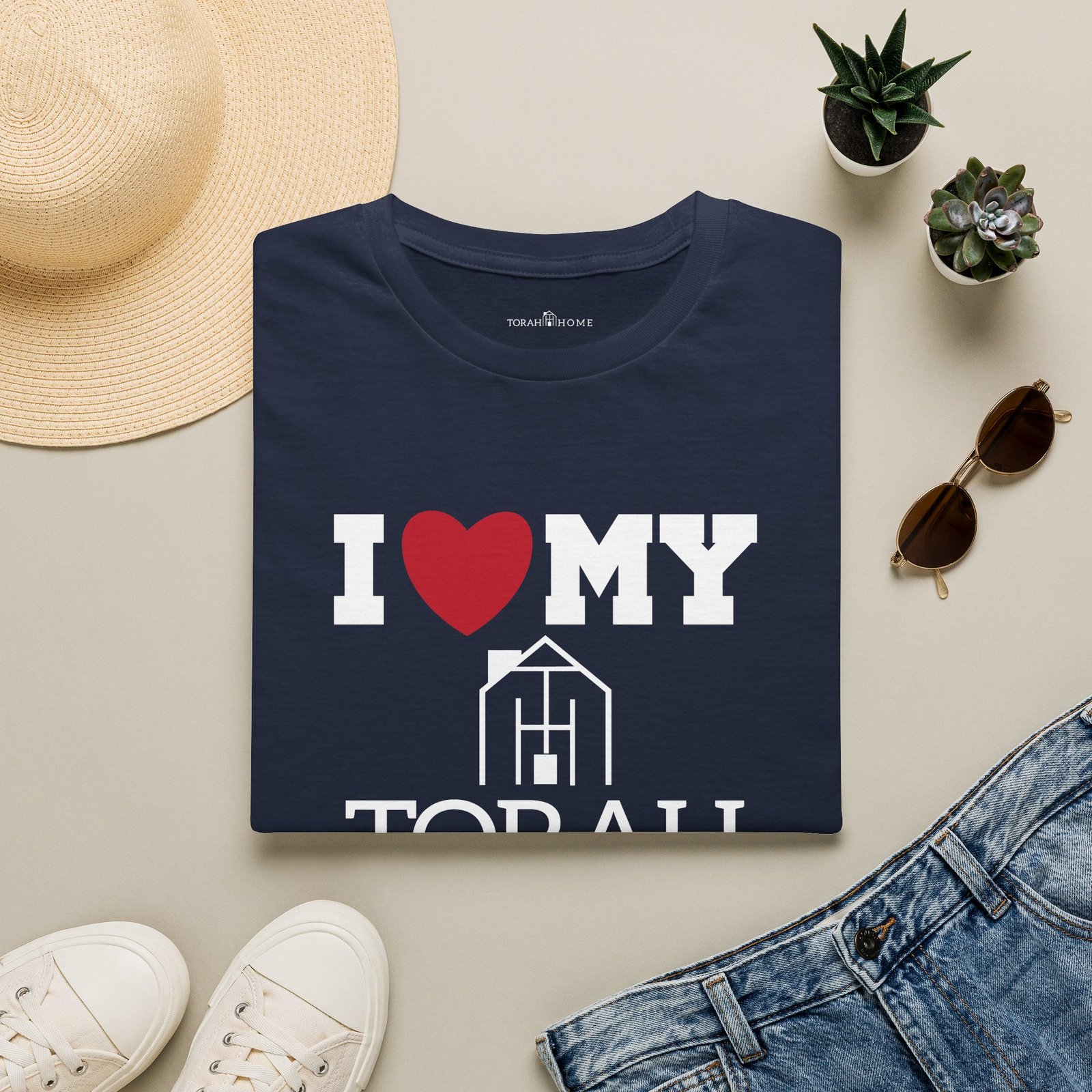 I Love My Torah Home T-shirt - Image 8