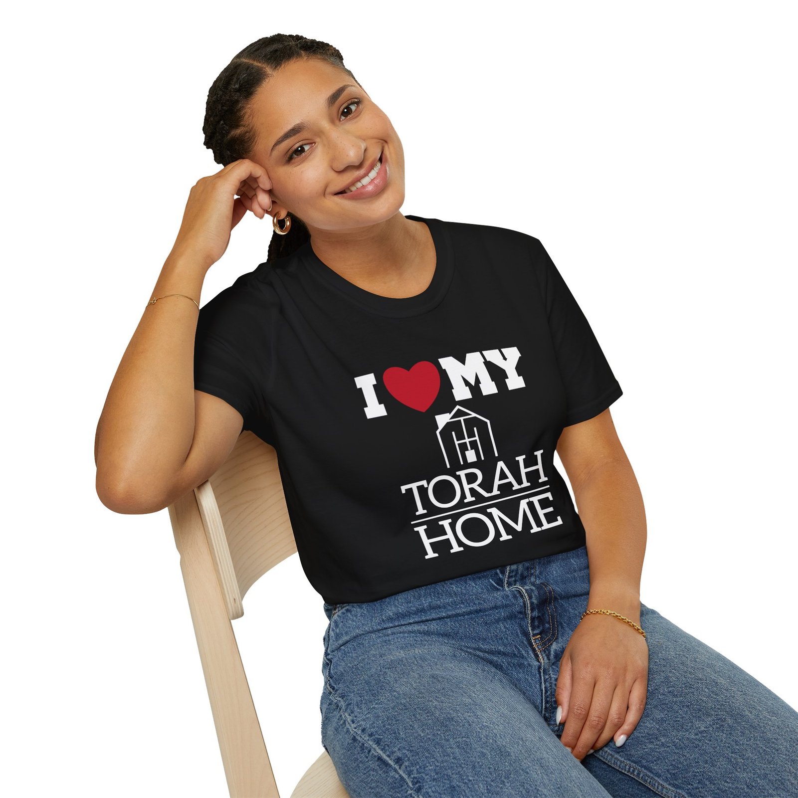 I Love My Torah Home T-shirt - Image 2