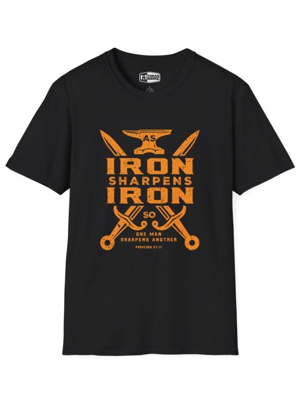 As Iron Sharpens Iron So One Man Sharpens Another T-Shirt