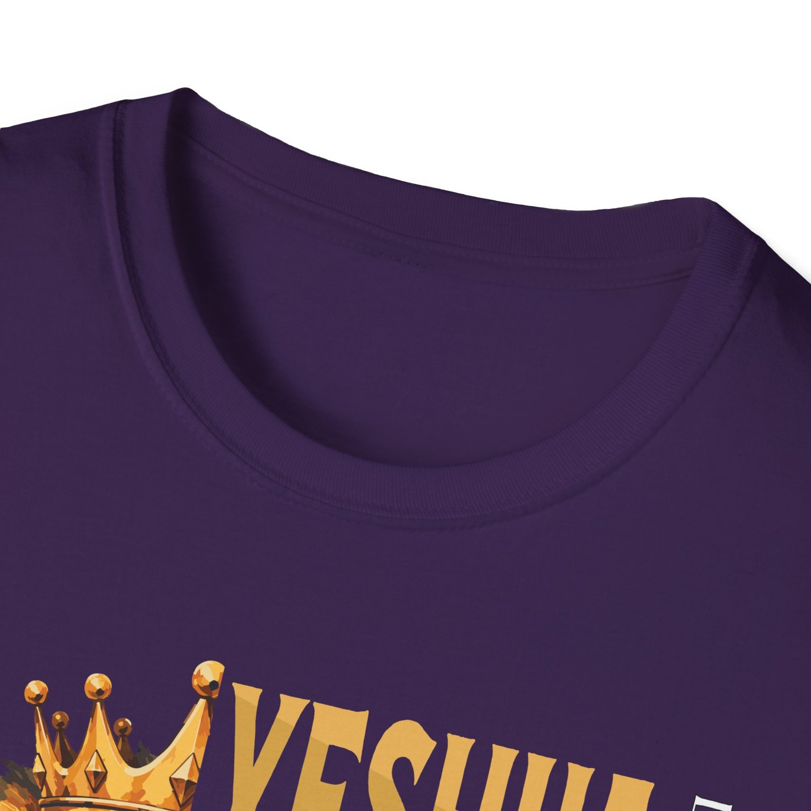 Adult Yeshua the King Tee — "Yeshua, The King Is Coming" Biblical Lion Faith Evangelistic Tee - Image 3