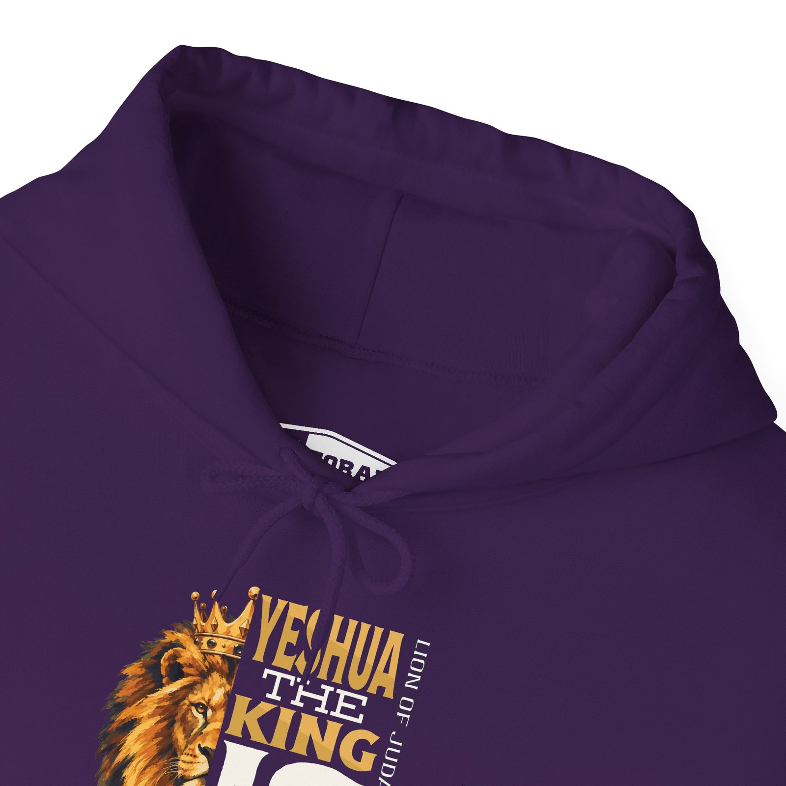 Adult Yeshua The King Hoodie — "Yeshua, The King Is Coming" Biblical Lion Faith Evangelistic Pullover - Image 7